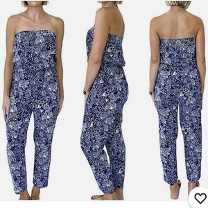 ⭐️ Lilly Pulitzer x Target blue jumpsuit - GREAT CONDITION ⭐️